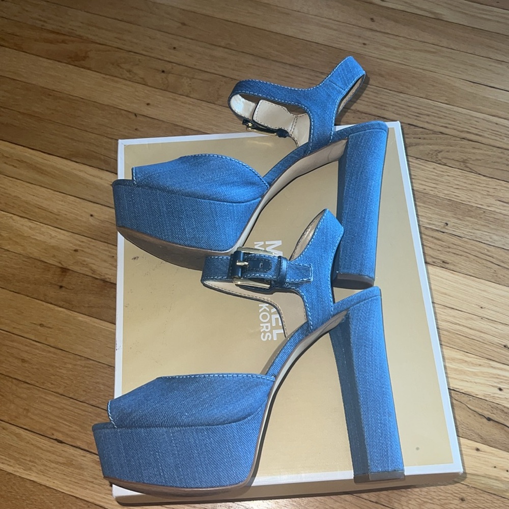 Denim Sandals - Picture 2 of 5
